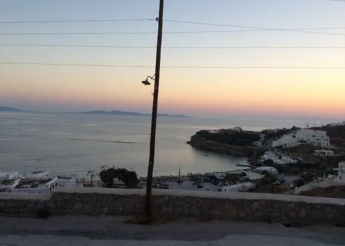 Mykonos Beachfront House With Sunset & Delos View *