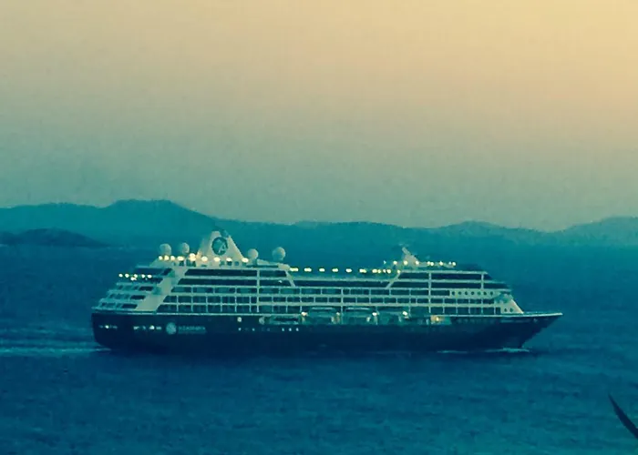 Mykonos Beachfront House With Sunset & Delos View 아기오스 스테파노스