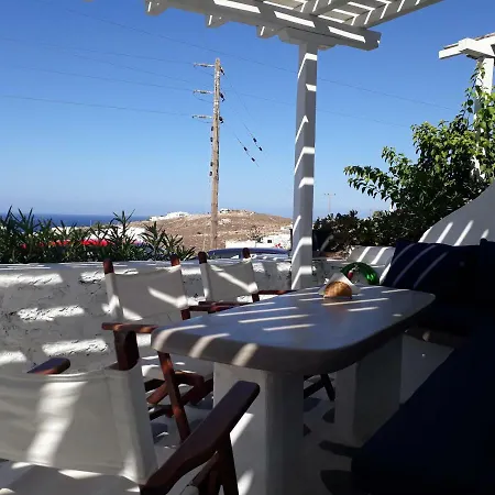 Mykonos Beachfront House With Sunset & Delos View 펜션 아기오스 스테파노스