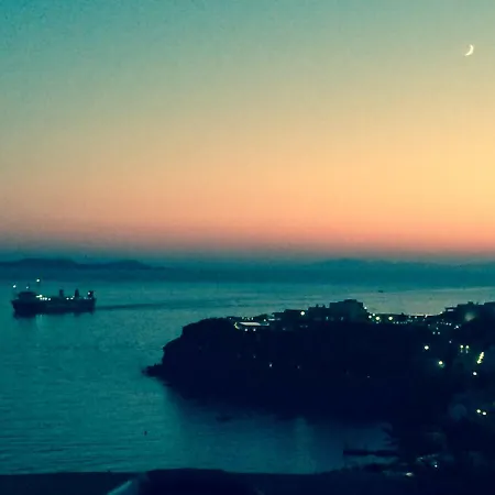 Mykonos Beachfront House With Sunset & Delos View 펜션 아기오스 스테파노스