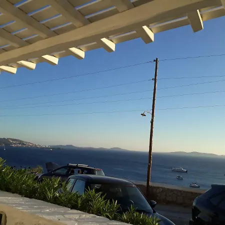 Casa de Férias Mykonos Beachfront House With Sunset & Delos View Agios Stefanos (Mykonos)