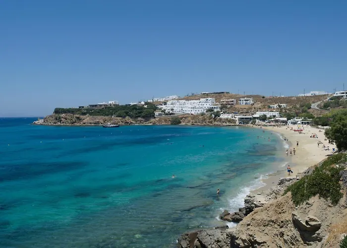 Mykonos Beachfront House With Sunset & Delos View *