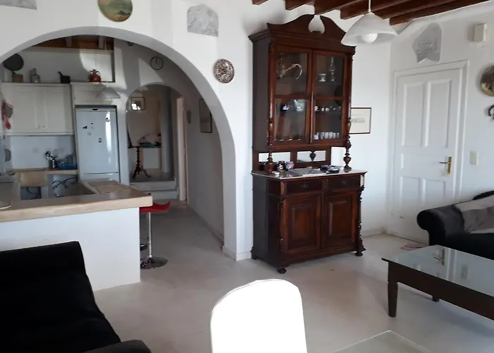 Mykonos Beachfront House With Sunset & Delos View Tatil Evi Agios Stefanos (Mykonos)