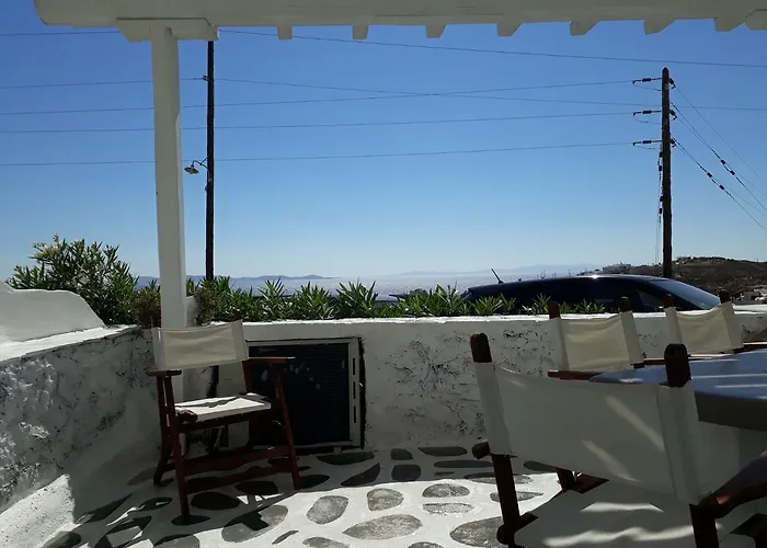 Tatil Evi Mykonos Beachfront House With Sunset & Delos View Agios Stefanos (Mykonos)