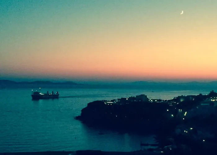 Mykonos Beachfront House With Sunset & Delos View Tatil Evi Agios Stefanos (Mykonos)