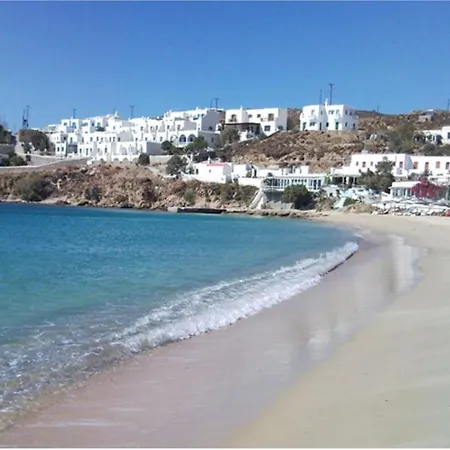 בית נופש Mykonos Beachfront House With Sunset & Delos View *
