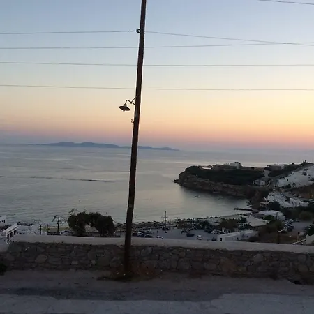 Mykonos Beachfront House With Sunset & Delos View *