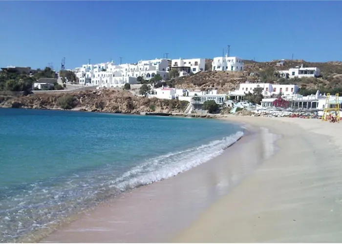 בית נופש Mykonos Beachfront House With Sunset & Delos View *